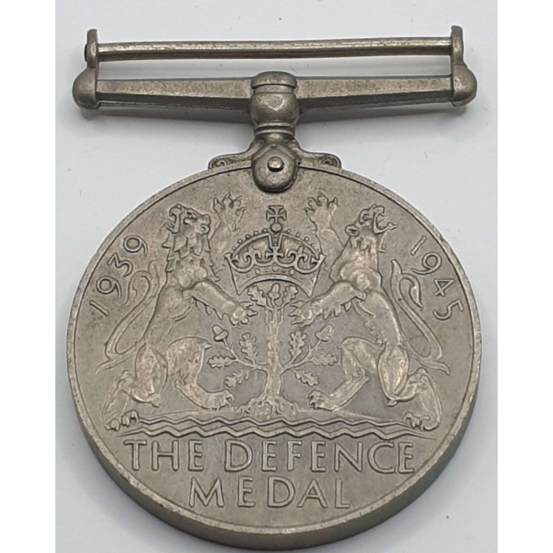 GREAT BRITAIN UK ENGLAND WWII The Defense Medal 1939 - 1945 KGVI ANTIQUES & OTHER COLLECTIBLES