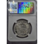 British India Silver 1 rupee 1840 Victoria NGC MS62 WORLD COINS