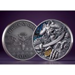 PIRATE Memento Mori 1 Oz Silver Coin 5 Cedis Ghana 2025 GOLD AND SILVER BULLION