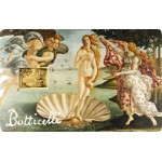 Botticelli collection 1/1000 Oz .999 Gold 3 coin cards Album GOLD AND SILVER BULLION