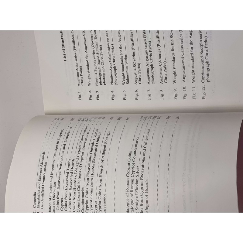 THE ROMAN COINAGE OF CYPRUS BOOK BY DANIELLE A PARKS OUT OF PRINT 2004 