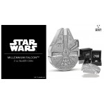 Niue 2 oz Silver 2023 Star Wars Millennium Falcon Coin GOLD AND SILVER BULLION