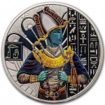 Sierra Leone 2023 Egyptian Gods Osiris 2 Oz Silver coin GOLD AND SILVER BULLION