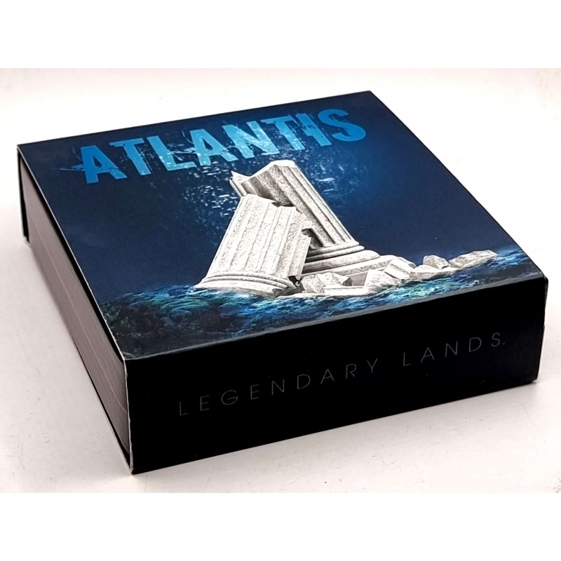 Niue Island ATLANTIS series LEGENDARY LANDS Silver Coin 2019 GOLD AND SILVER BULLION