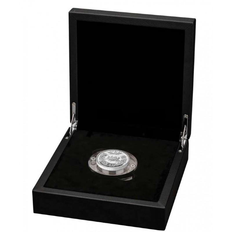 Great Engravers Waterloo Medal Victory 2 Oz UK silver proof Coin 2025 GOLD AND SILVER BULLION