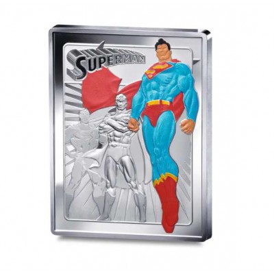 France 2025 DC Comics Superman silver bar Proof coin