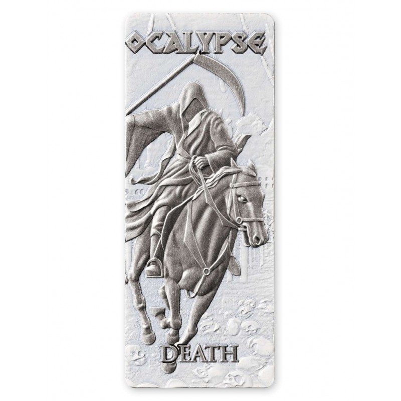 FOUR HORSEMEN OF THE APOCALYPSE Set 4 x 1 Oz Silver Coins Barbados 2024 GOLD AND SILVER BULLION
