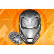 Fiji 2019 Marvel Iron Man Mask Shaped 2 oz Silver Coin