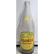 Cyprus Vintage Gloria Lemonade Enamel Bottle Kerynia