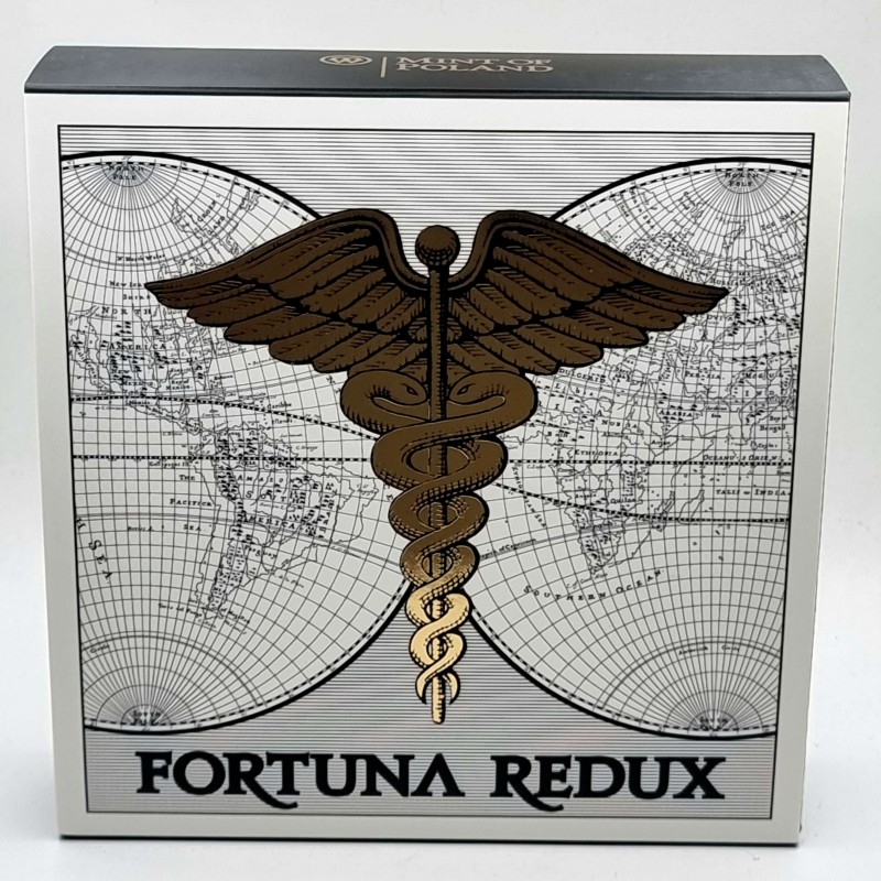 NIUE 2020 FORTUNA REDUX SILVER PROOF COIN MERCURY IN BOX GOLD AND SILVER BULLION
