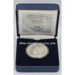 GREECE 2014 ARISTOTLE SILVER PROOF COIN 10 EURO ARISTOTELIS WORLD COINS