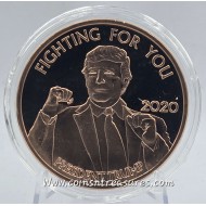 Trump Fighting for You 1 oz 999 Copper Round