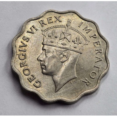 CYPRUS 1 PIASTRE 1938 COIN OF KGVI IN AU-UNC