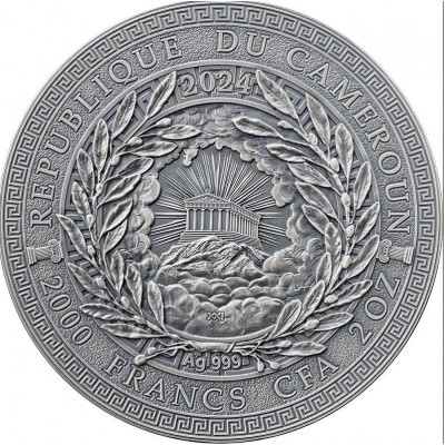 Nike 2024 Great Greek Mythology 2 Oz Silver Coin