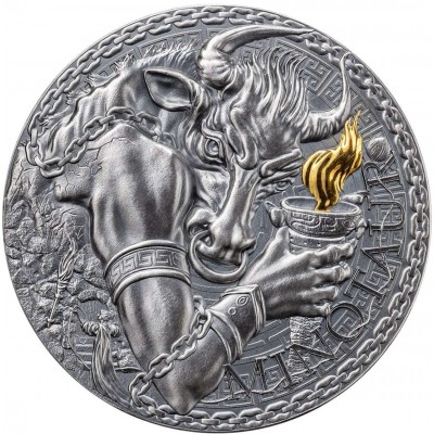 MINOTAUR Greek Mythology 1 Oz Silver Coin Cameroon 2023