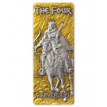 FOUR HORSEMEN OF THE APOCALYPSE Set 4 x 1 Oz Silver Coins Barbados 2024 GOLD AND SILVER BULLION
