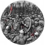 LEONIDAS SPARTA 2019 NIUE 2 oz Silver Coin GOLD AND SILVER BULLION