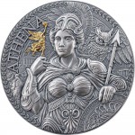 Goddess Athena 2024 Great Greek Mythology 2 Oz Silver Coin GOLD AND SILVER BULLION