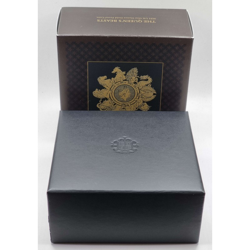 UK ENGLAND 2021 Queen's Beasts Completer 1 Ounce Gold Proof WORLD COINS