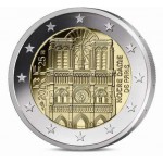 France 2025 Notre-Dame de Paris 2 Euro BU in coin capsule WORLD COINS