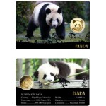 Big Five of Asia animals Panda 1/1000 Oz Gold Coin GOLD AND SILVER BULLION