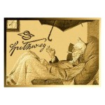 Carl Spitzweg The Poor Poet 1/1000 Oz Gold Coin Chad GOLD AND SILVER BULLION