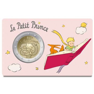 France 2026 The Little Prince 4 x coin cards 2 euro Coins