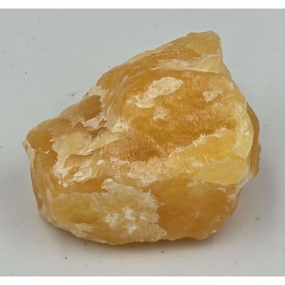 Orange Calcite Gem Mineral Uncut crystal stone