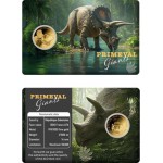 Dinosaur Primeval Giants collection 1/1000 Oz .999 Gold coins Album GOLD AND SILVER BULLION