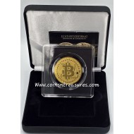 Bitcoin bullion 1/200 Oz .999 Gold Coin 2025 Chad 5000 Francs