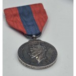 Great Britain Imperial Silver Service Medal 1938 ANTIQUES & OTHER COLLECTIBLES