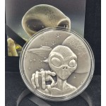 ALIEN We are not Alone 2 Oz Silver Coin Cameroon 2025 GOLD AND SILVER BULLION