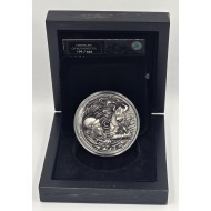 THESEUS AND MINOTAUR 3 Oz Silver Coin 20$ Palau 2021
