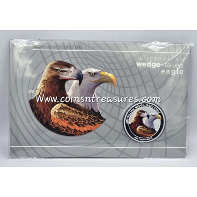 Australian Wedge Tailed Eagle 2026 1oz Silver Coin in Card