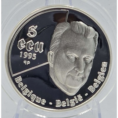 Belgium 1995 50th Anniversary of United Nations Silver Coin
