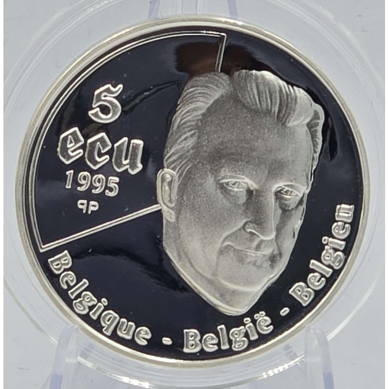 Belgium 1995 50th Anniversary of United Nations Silver Coin WORLD COINS