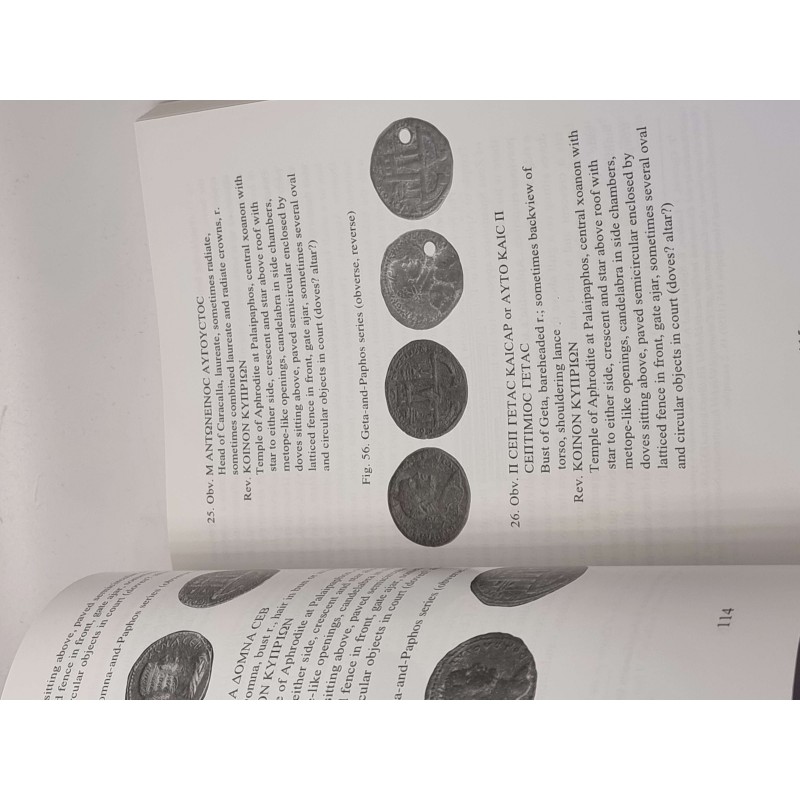 THE ROMAN COINAGE OF CYPRUS BOOK BY DANIELLE A PARKS OUT OF PRINT 2004 