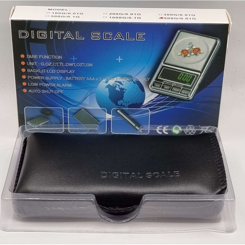 COLLECTORS QUALITY DIGITAL SCALE 2 DIGITS UP TO 500 GR ACCESSORIES & SUPPLIES