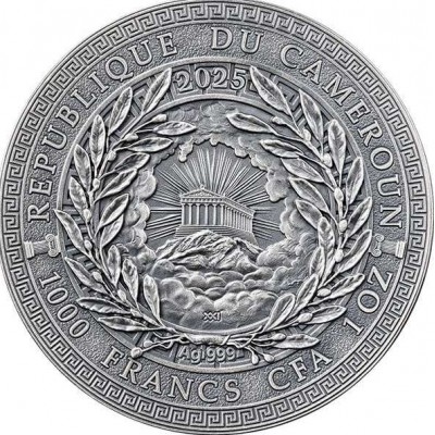 Chimera Greek Mythology 1 Oz Silver Coin Cameroon 2025
