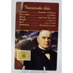 Presidents of the USA William McKinley 1/1000 Oz Gold Coin GOLD AND SILVER BULLION