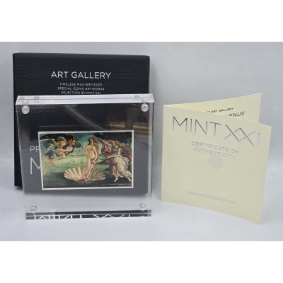 BIRTH OF VENUS 2026 Botticelli 1 Oz Silver Coin Bar Cameroon