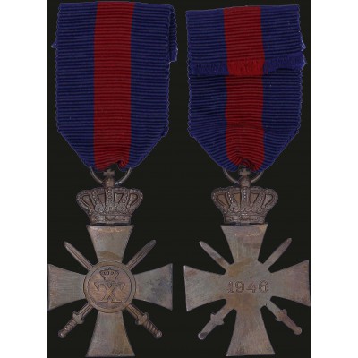 GREECE Police War Cross Medal 1946 with original ribbon
