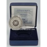 GREECE 2014 ARISTOTLE SILVER PROOF COIN 10 EURO ARISTOTELIS WORLD COINS