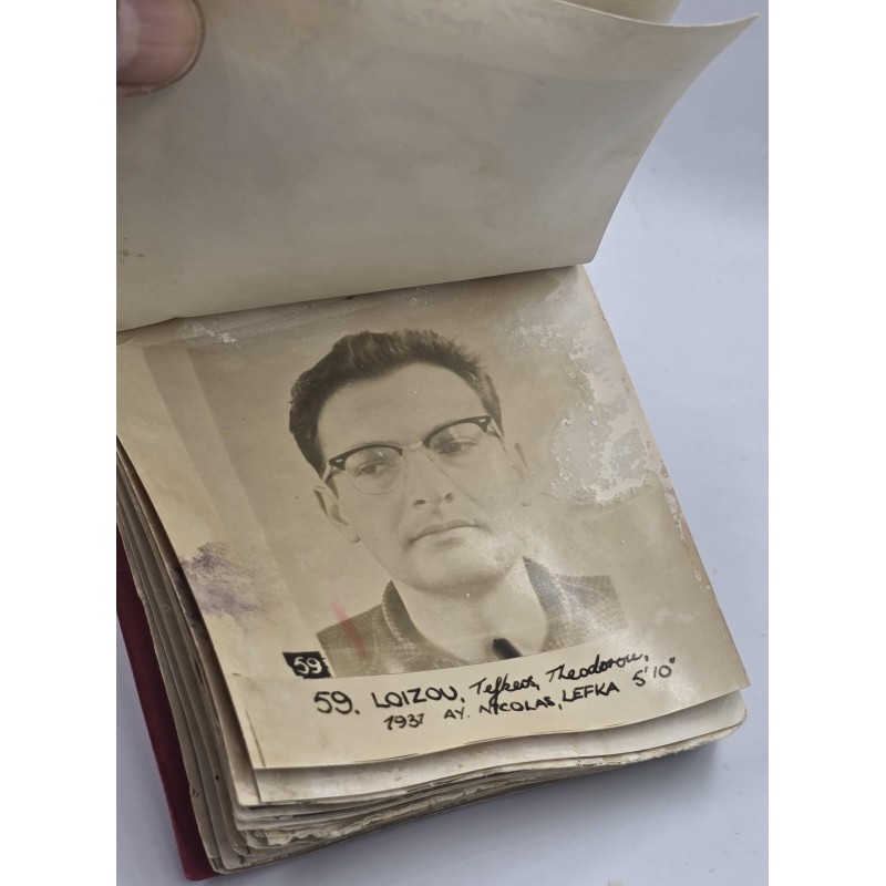 WANTED MEN OF CYPRUS 1958 EOKA FIGHTERS POCKET BOOKLET ANTIQUES & OTHER COLLECTIBLES