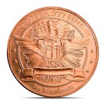 Capped Bust 1 oz 999 Fine Copper Round GOLD AND SILVER BULLION