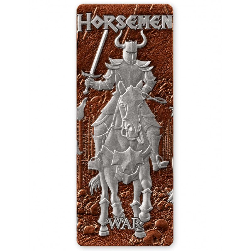 FOUR HORSEMEN OF THE APOCALYPSE Set 4 x 1 Oz Silver Coins Barbados 2024 GOLD AND SILVER BULLION