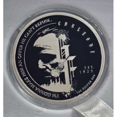 GODFATHER 50th Anniversary 1 Oz Silver Coin Niue 2022