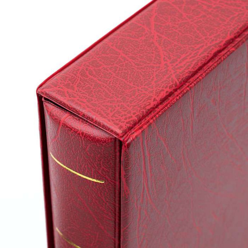 Optima Red F Coin Album binder incl. slipcase and Pages up to 42mm ACCESSORIES & SUPPLIES