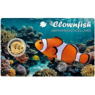 CLOWNFISH 1/1000 Oz Gold coin 3000 Francs Chad 2024