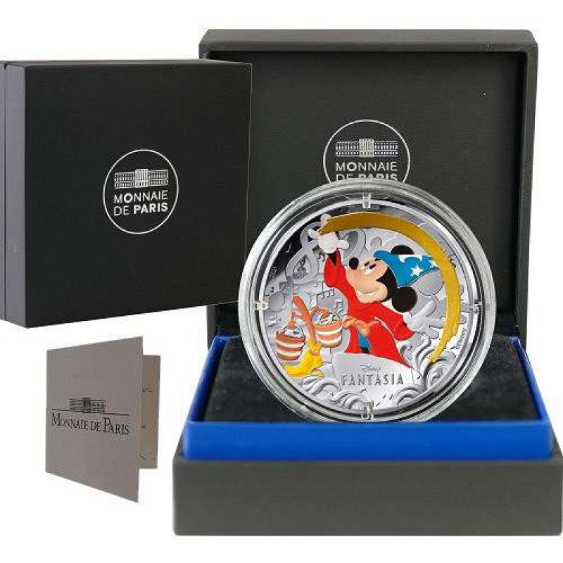 France 2025 Disney Fantasia animation classics Silver Coin WORLD COINS
